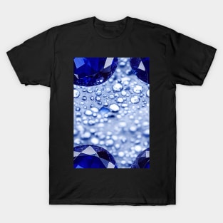 Jewel Pattern - Blue Sapphire, for a bit of luxury in your life! #3 T-Shirt